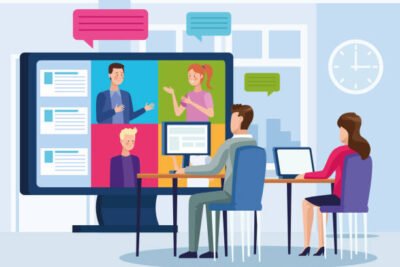 Explore as principais tendências em tecnologia para eventos híbridos e online, com foco em interatividade, alcance e experiência do público.
