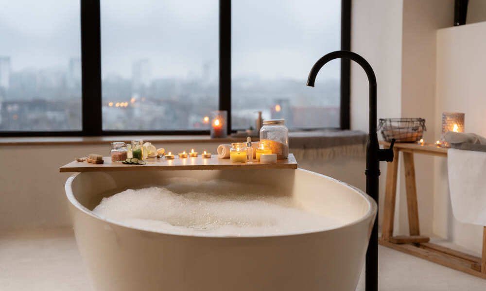 banheira de hidromassagem